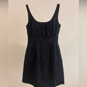 J. Crew Navy Sleeveless Mini Dress
